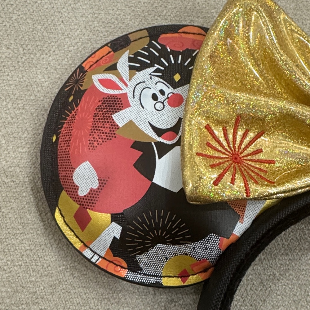 Disney Gold and Pink Mouse Ear Headbands - Picture 5 of 12